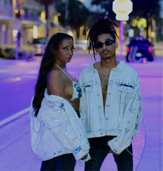 A Spiked Starz Jacket *Baè Set*